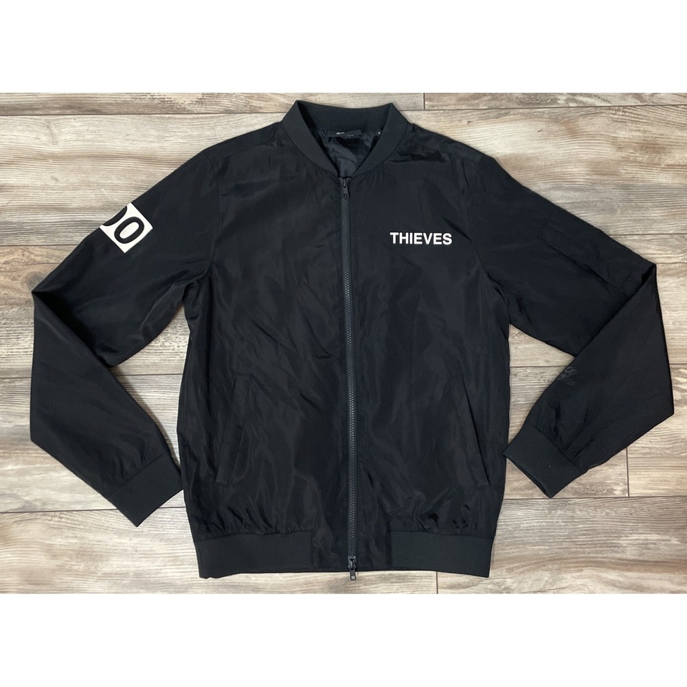 100 Thieves Numbers Bomber Jacket Size Small‎